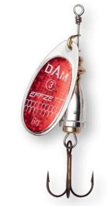 Dam Effzett Obrotówka Executor Spinner#3 6g Red