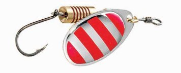 Dam Effzett Single Hook Spinner#2 4g Firetiger UV