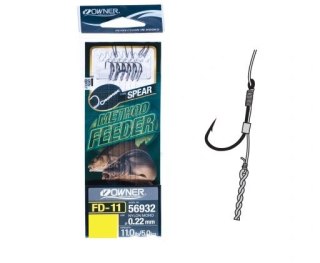 Owner Haczyki Method Feeder Fd11 10/ 0,22 5x6szt