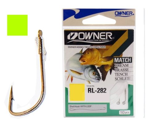 Owner Haczyki Z Przyponem Rl 282 10 (5x10szt)