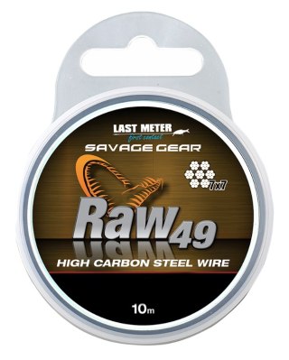 Savage Gear Linka Stalowa Raw 49 0.36mm 11kg 10m