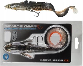 Savage Gear guma zbrojona 3D Burbot 175g silver UV
