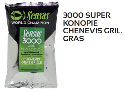 Sensas Chenevis Gras Grile 500g