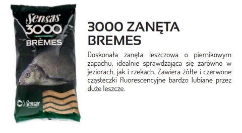 Sensas Zanęta 3000 Bremes 1kg