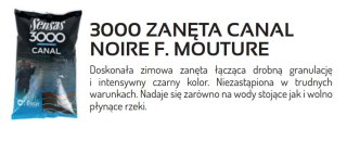 Sensas Zanęta 3000 Canal Noire Fine Mouture 1kg