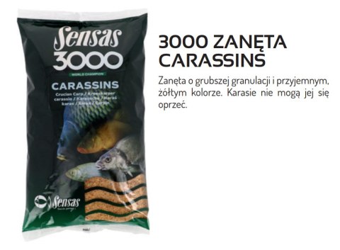 Sensas Zanęta 3000 Carassins 1kg