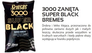 Sensas Zanęta 3000 Super Black Bremes 1kg