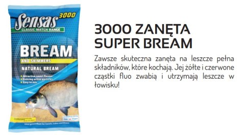 Sensas Zanęta 3000 Super Bream 1kg
