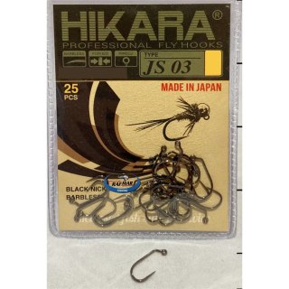 Traper Haczyk Muchowy JS 03 Barbless nr 8