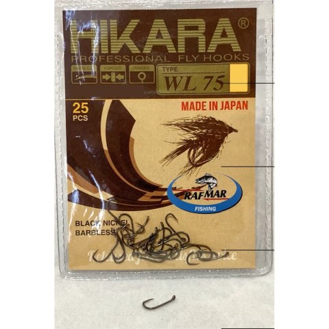 Traper Haczyk Muchowy WL 75 Barbless nr 8