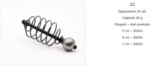 Assan Sprężyna 7cm 20g (1C) (25szt)