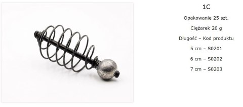 Assan Sprężyna 7cm 20g (1C) (25szt)
