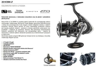Daiwa Kołowrotek 20 N"Zone LT 6000 SS-P