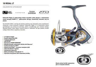 Daiwa Kołowrotek REGAL LT 2500 D