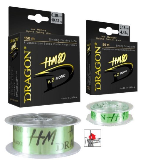 Dragon Żyłka HM80 V.2 Mono 0,18mm 150m