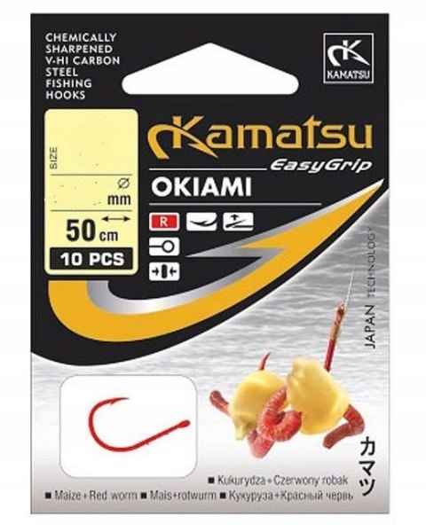 Kamatsu Haki z Przyponem Okiami Kukurydza 8 RO