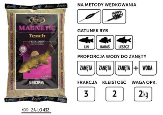 Lorpio Zanęta Magnetic Tench Marcepan 2000g