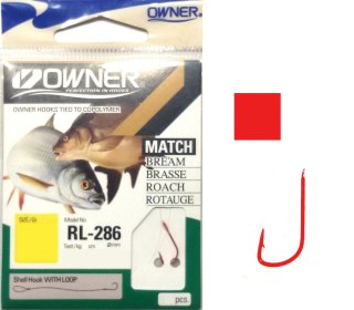 Owner Haczyki Z Przyponem Rl 286 16 (5x10szt)