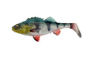 Savage Gear Guma 4D Perch Shad 17.5cm Green (x9)