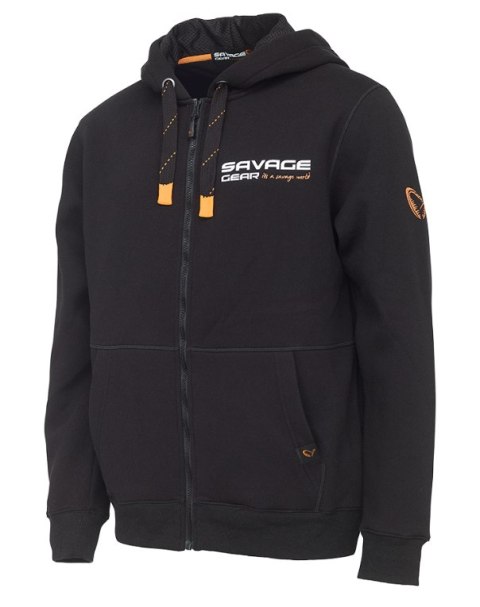 Savage Gear bluza z kapturem Zip Hoodie xl black
