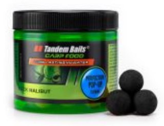 Tandem Baits Kulki PopUp 16mm/70g Czarny Halibut