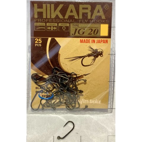 Traper Haczyk Muchowy JG 20 Barbless nr 18