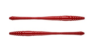 Libra Lures Dying Worm 80mm 021 Red Ser