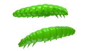 Libra Lures Larva 35mm 026 Hot Green Kryl