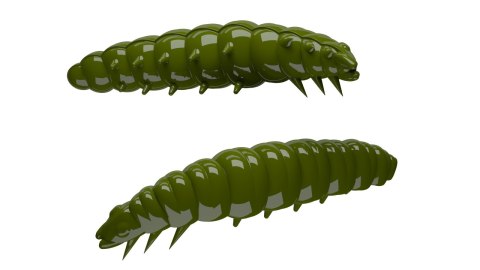 Libra Lures Larva 35mm 031 Olive No Taste