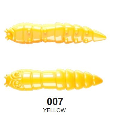 Libra Lures Larva 45mm 007 Yellow Ser
