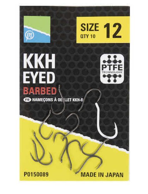 Preston Haki KKH Eyed-Barbed #8