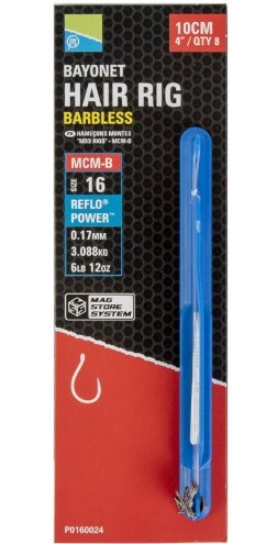 Preston Przypon Method Barbless 10cm #12 Bagnet