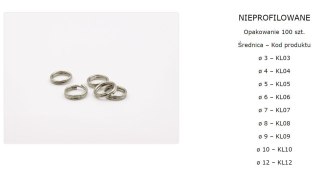 Assan Kółko Łącznikowe fi 4mm 100szt