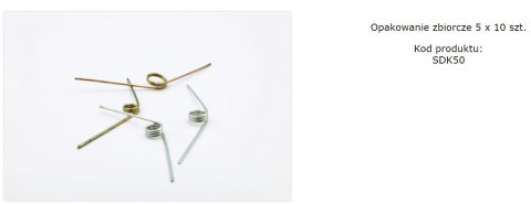 Assan Sprężynka do Kołowrotka 5x10szt