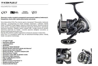 Daiwa Kołowrotek 19 N"Zone Plus LT 5000 S-CP