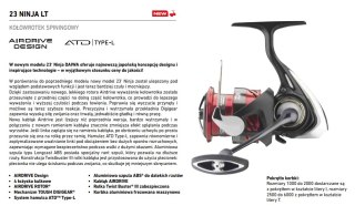 Daiwa Kołowrotek Ninja 23 LT3000-C