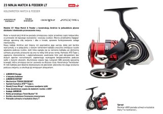 Daiwa Kołowrotek Ninja Match LT4000-C