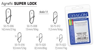 Dragon Agrafka Super Lock 16