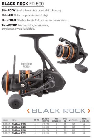 Dragon Kołowrotek Black Rock FD530i