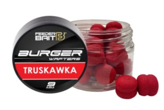 Feeder Bait Burger Wafters Truskawka