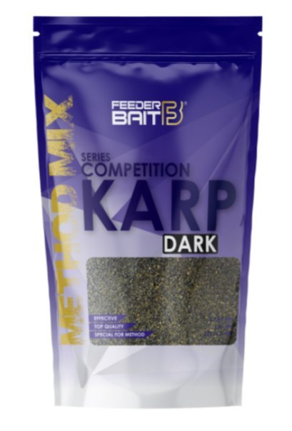 Feeder Bait Method Mix Dark Competition Karp 800g