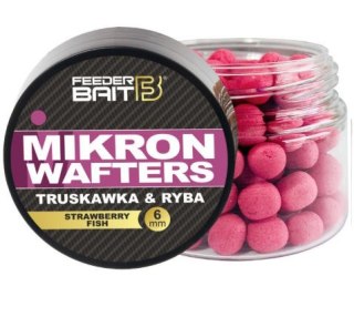 Feeder Bait Mikron Wafters Truskawka Ryba 6mm