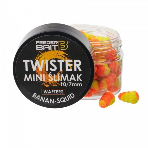 Feeder Bait Mini Ślimak Wafters Banan % Squid