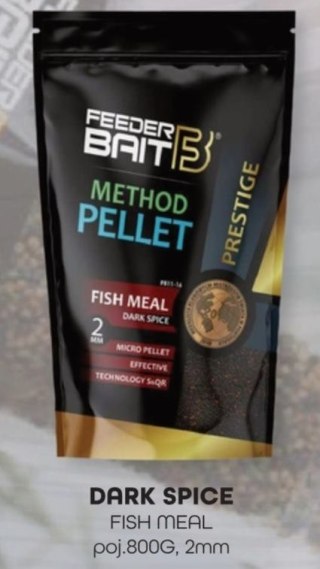 Feeder Bait Pellet Dark Spice Prestige 2mm 800g