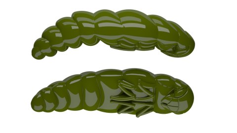 Libra Lures Largo 30mm 031 Olive No Taste