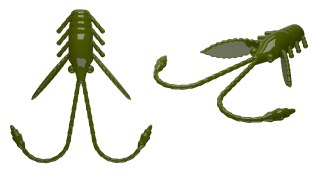 Libra Lures Pro Nymph 18mm 031 Olive No Taste