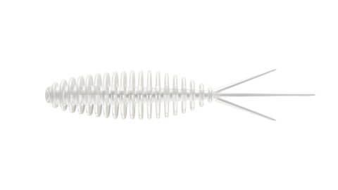 Libra Lures Turbo Worm 56mm 004 Silver Pearl Ser