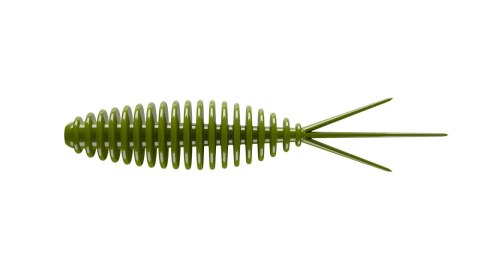 Libra Lures Turbo Worm 56mm 031 Olive Kryl