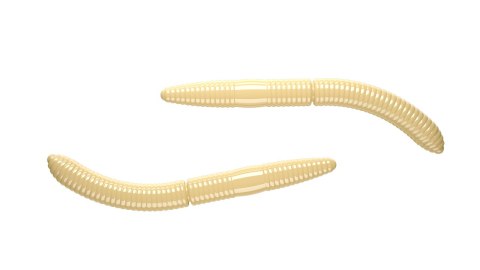 Libra Lures Fatty D'Worm 65mm 005 Cheese No Taste
