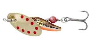 Savage Gear Obrotówka #2 7,3g Minnow Gold Red